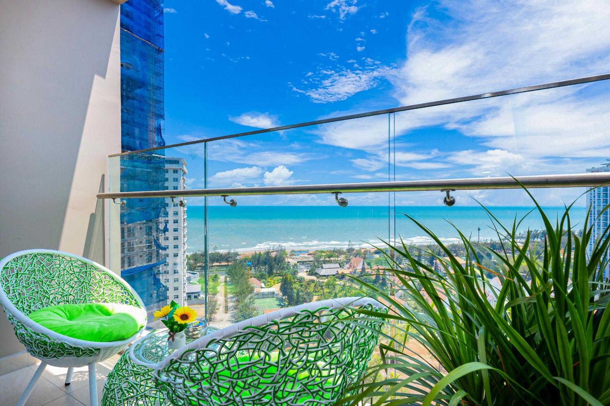 The Song Apartment Condotel 5 Sao - Ruby Villa Homestay -Can Ho Bien Вунг Тау Екстериор снимка